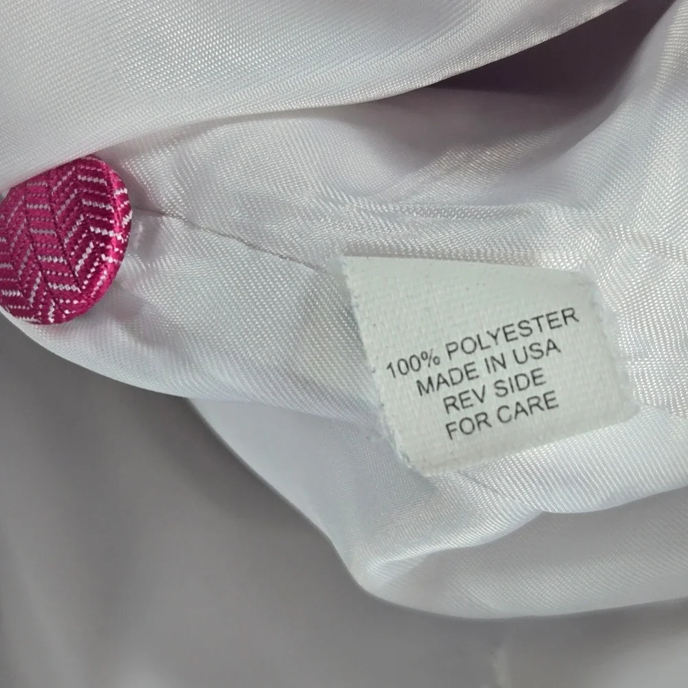 Mel Howard Mens S Pink Chevron Pattern Button‎ Front Formal Suit Vest